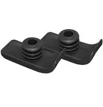 Drive Medical Walker Ski Glides, Black, 1 Pair