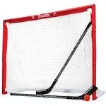 Franklin Sports Hockey Goal Ball and Stick Set - NHL