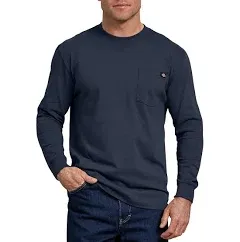 Dickies Men's Heavyweight Long Sleeve Crew Neck T-Shirt