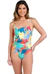 La Blanca Fantasy Resort One-Piece Swimsuit - Multi