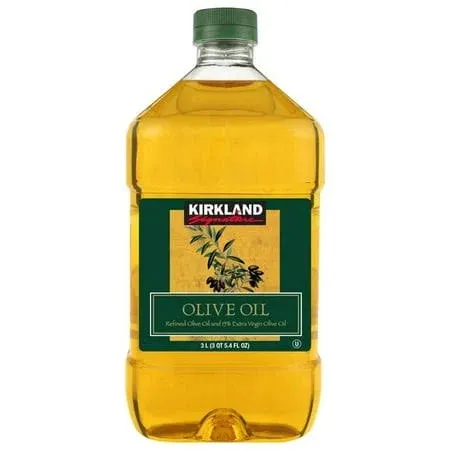 Kirkland Signature Refined Olive Oil, 3 L, Size: 3 Large