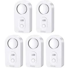 Govee Water Detectors 100dB Adjustable Audio Alarm Sensor, Sensitive Leak and Drip Alert