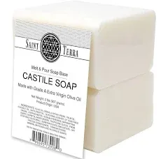 Saint Terra Castile Melt and Pour Soap Base