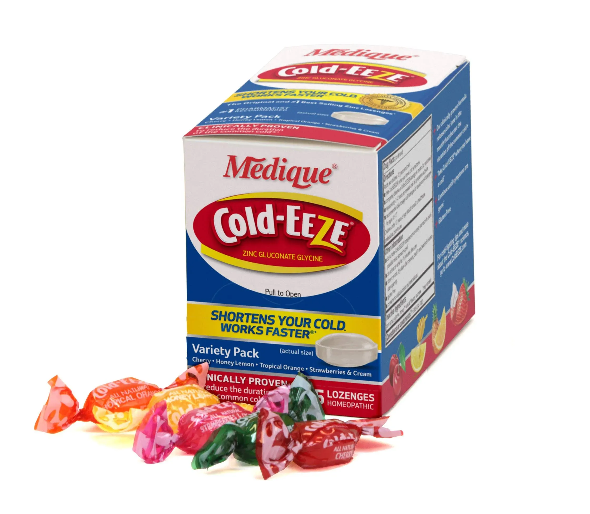 Medique Cold-Eeze Cough Drops 25 per Box