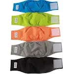 JoyDaog Reusable Dog Belly Bands for Male Dogs Diapers,5 Pack Premium Washable