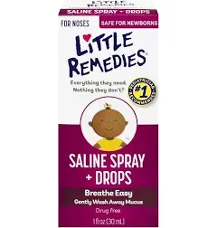 Little Remedies Saline Spray/Drops