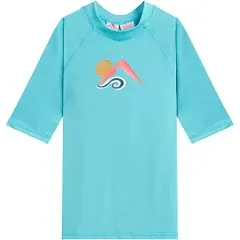 Kanu Surf Girls Karlie Upf50Sun Protective Rashguard Swim Shirt