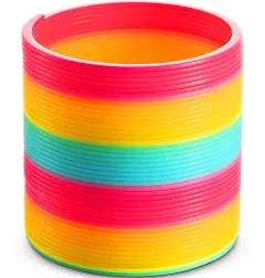 Bedwina Jumbo Rainbow Coil Spring Toy