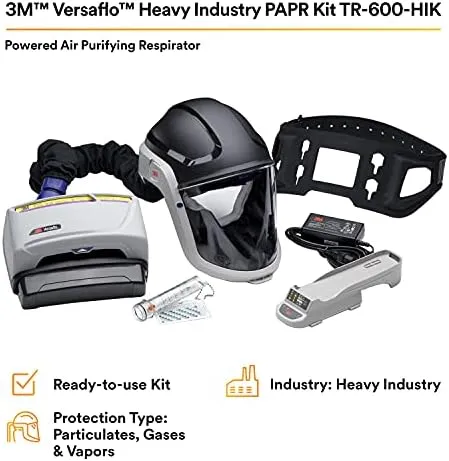 3M TR-600-HIK Versaflo Heavy Industry PAPR Kit