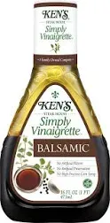 Ken's Steak House Simply Vinaigrette Balsamic Dressing