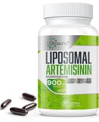 Osasuna 600 mg Liposomal Artemisinin for Maximum Absorption, Sweet Wormwood E...