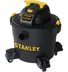 Stanley Wet/Dry Vacuum SL18191P, 10 Gallon 4 Horsepower 16 FT Clean Range Vacuum