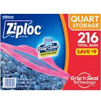 Ziploc Freezer Bags