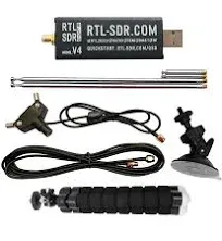 RTL-SDR Blog V4 R828D RTL2832U 1PPM TCXO HF Bias Tee SMA Software Defined Rad...