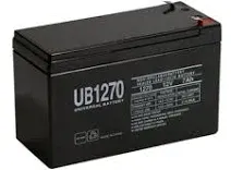 Universal Battery UB1270 12V 7AH acid battery 