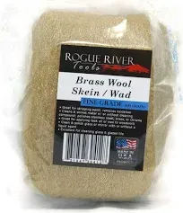 Rogue River Tools Brass Wool Skein/Pad/WAD