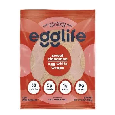 Egglife Southwest Style Egg White Wraps (6 oz)