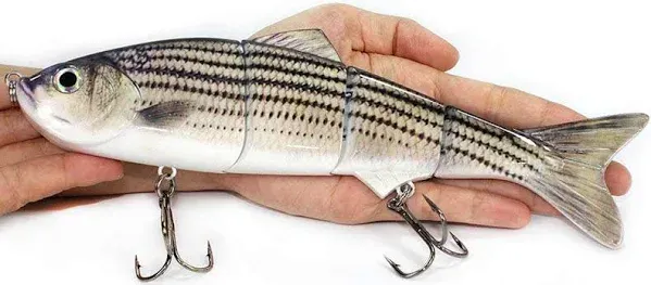 Sfeexun Lifelike 4 Giant Sinking Fishing Bass Lures