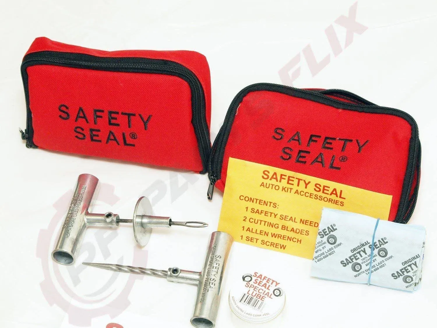 Safety Seal KAB30 Auto/Light Truck Deluxe Tire Repair Kit 30 Repairs in Storable Bag