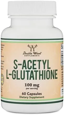 S-Acetyl L-Glutathione - 100mg - 60 capsules