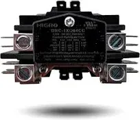 Migro 1 Pole 40 AMP Heavy Duty AC Contactor Replaces Virtually All Residential 1 Pole Models C140A Equivalent