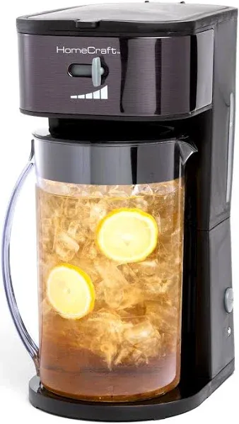 Nostalgia Homecraft Iced Coffee Maker and Tea Brewing Machine - Cold Coffee B...