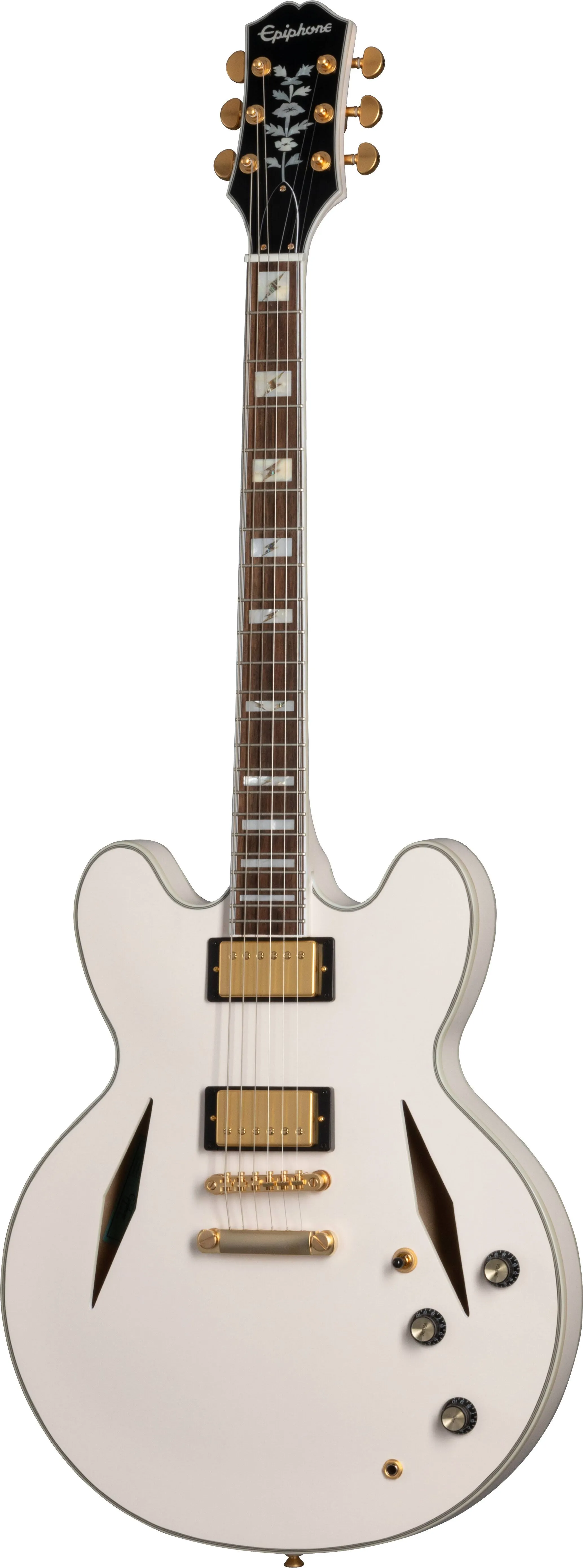 Epiphone Emily Wolfe "White Wolfe" Signature Sheraton | Reverb