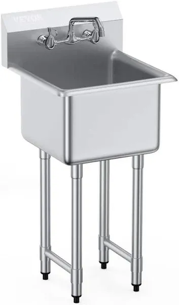 VEVOR Stainless Steel Prep & Utility Sink