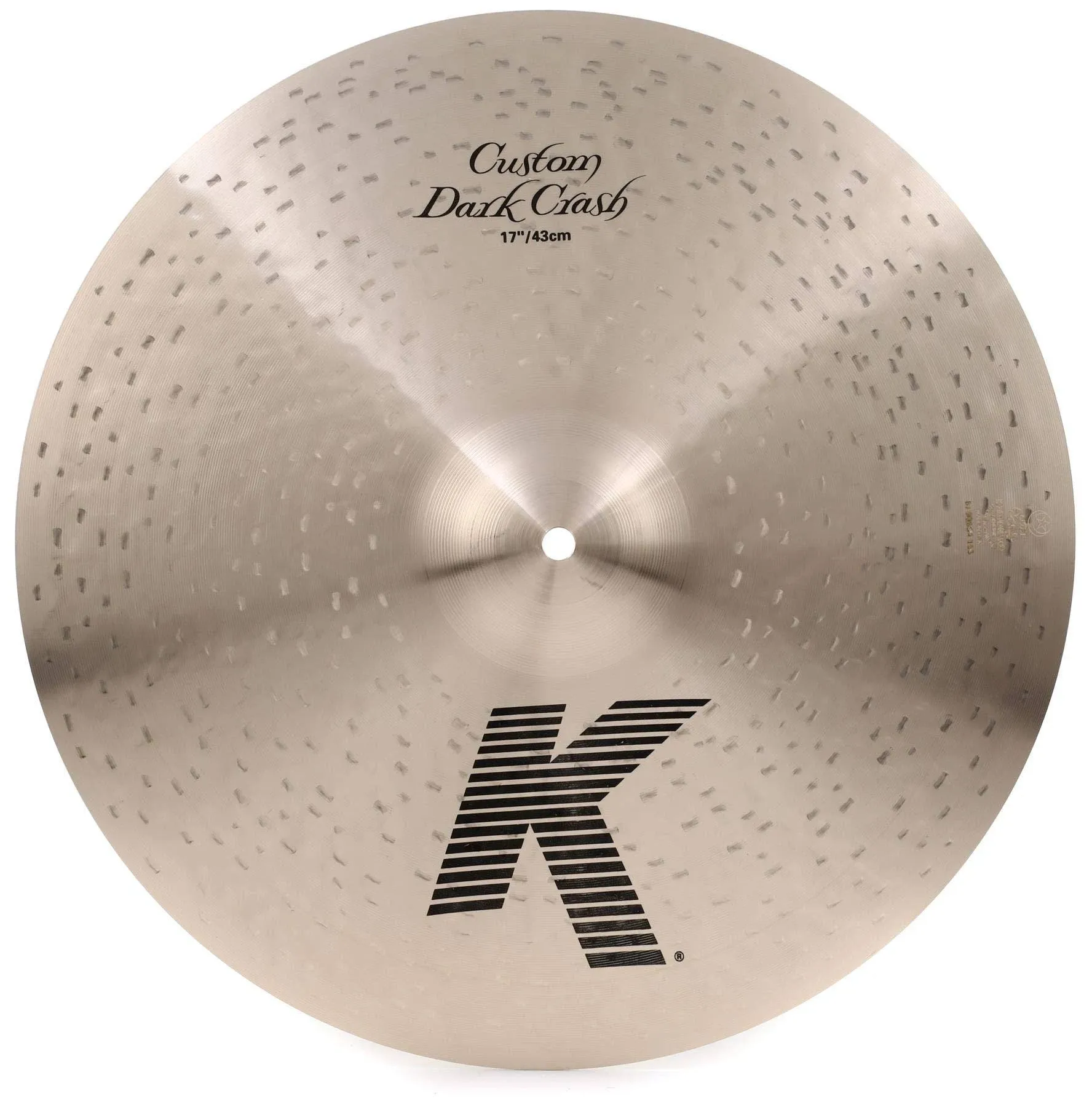 Zildjian 17" K Custom Dark Crash Cymbal | Reverb