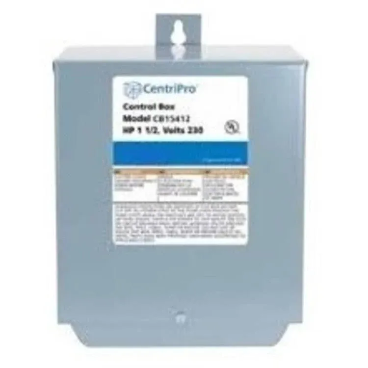 Goulds CentriPro CB15412CR, Simplex CSCR Control Box, 1-1/2 HP, 230 V, NEMA 3R