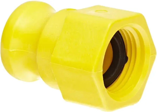 Banjo GHFT075A Polypropylene Cam & Groove Fitting, 3/4" Male Adapter x GHT Female