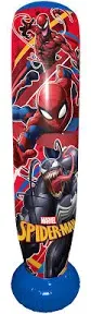 UPD Hedstrom Marvel Spiderman Bop Bag Inflatable Punching Bag, 60 Inch