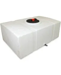 Low Profile Water Tank 60 Gallon Capacity 42" x 28" x 18