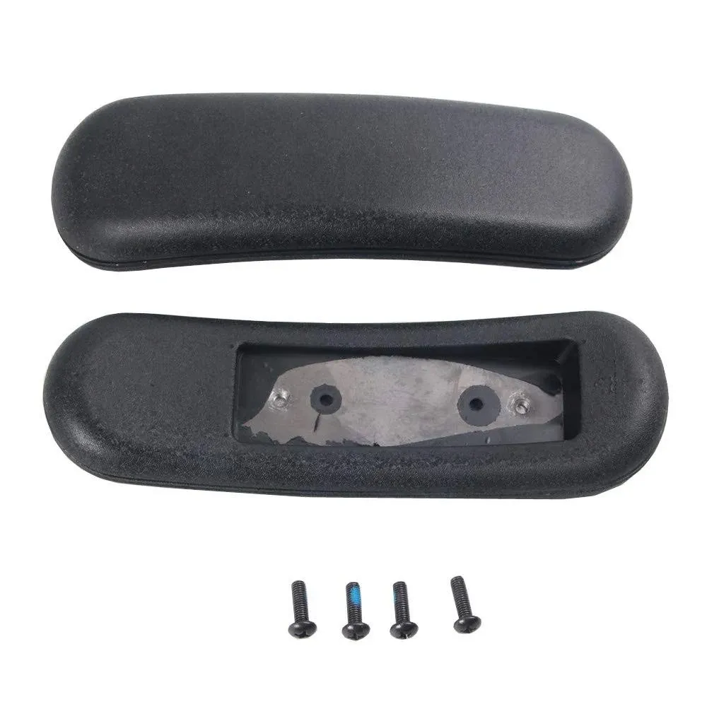 Staples Chair Arm Parts Replacement Armrest Pads 2pcs Universal 4&#034; Mounting H...