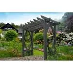 Vita Summerwood Craftsman Cedar Arbor, 91 inch x 40 inch x 85 inch, Op