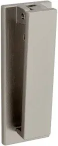 National Hardware 4-3/4 In. Satin Nickel Reed Door Knocker