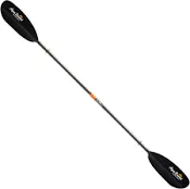 Aqua Bound StingRay Carbon Posi-Lok 2-Piece Kayak Paddle, Black, 220cm