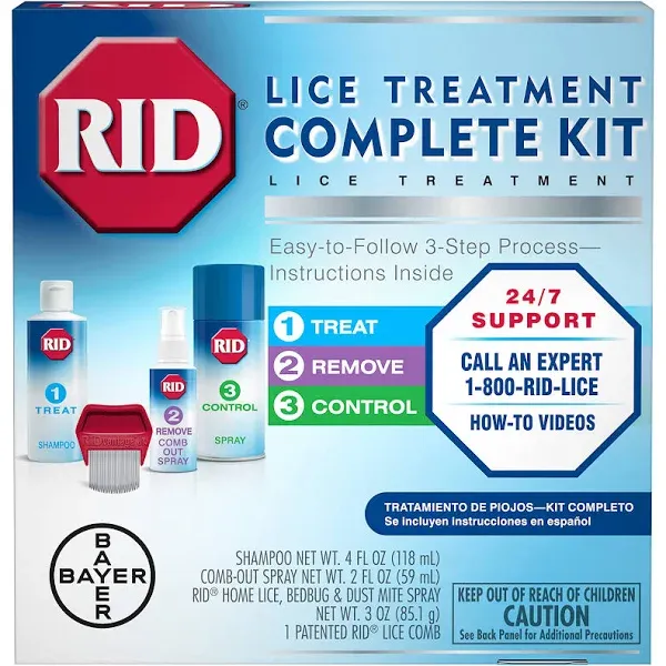 Rid Complete Lice Treatment Kit