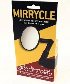 Mirrycle MTB Bar End Mountain Bicycle Mirror (Set of 2 Mirrors)