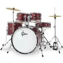 Gretsch Renegade Drum Set - 22/110/12/16/1<wbr/>4 w/ Hardware &amp; Cymbals - Ruby Sparkle