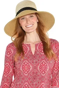 Coolibar Women's Shannon Wide Brim Beach Hat