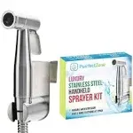 Stainless Steel Handheld Toilet Bidet Sprayer Set Kit Faucet Spray For Bathroom