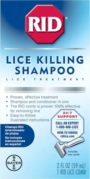 Rid Lice Killing Shampoo