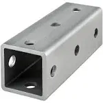 80/20 Inc., 9701, 1.5" x 1.5" RT Square Tube with Holes x 24"