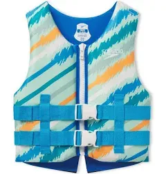 Speedo Youth PFD Life Jacket Vest - Sketch Stripe