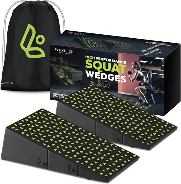 Flexelent Squat Wedge Block Pair