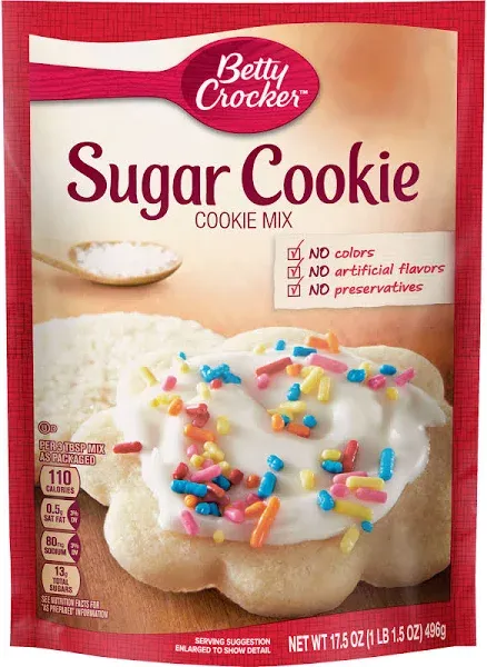 Betty Crocker Sugar Cookie Mix (17.5 oz)