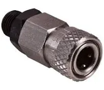 (NEW) Air Venturi Foster Female Quick-Disconne<wbr/>ct to 1/8&#034; BSPP Male, 5000 PSI