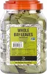 Soeos Bay Leaves, 8 oz (227g), Non-GMO Verified, Dried Bay Leaf, Freshly Packed to Keep Fresh, Bay Laurel Herbs for Cooking,Bay Laurel Leaf, Dried Bay Leaves, Fresh Bay Leaves, Green