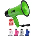 Pyle Megaphone Speaker w/ Siren Alarm Mode &amp; Compact Portability